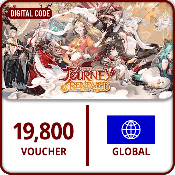 Journey Renewed Fate Fantasy 19800 Voucher Gift Card GLOBAL product image