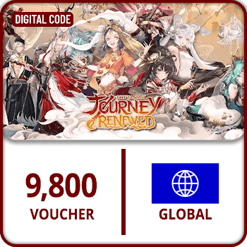 Journey Renewed Fate Fantasy 9800 Voucher Gift Card GLOBAL product image