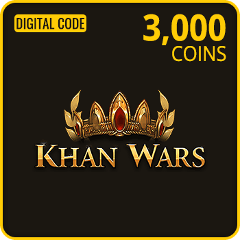 Khan Wars 3000 Coins Global product image