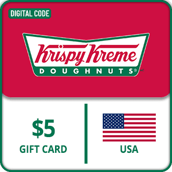Krispy Kreme Doughnut Gift Card $5 USA product image