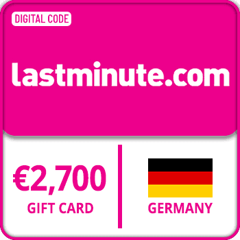 Lastminute Gift Card €2700 GERMANY product image