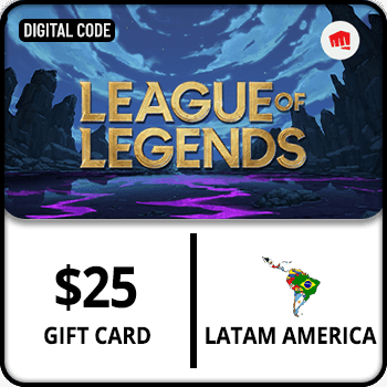 League of Legends Gift Card $25 LATIN AMERICA product image