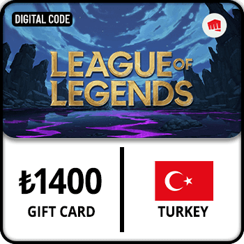 League of Legends Gift Card ₺1400 TURKEY product image