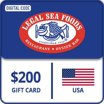 Legal Sea Foods & Legal C Bar Gift Card $200 USA product image