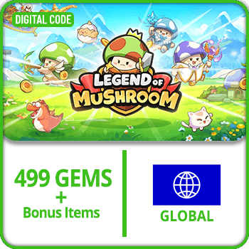 Legend of Mushroom Rush - SEA Bonus Items 499 GLOBAL product image
