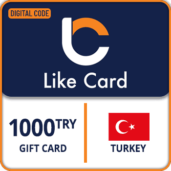 LikeCard Gift Card 1000 TRY TURKEY product image
