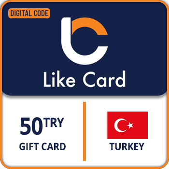 LikeCard Gift Card 50 TRY TURKEY product image