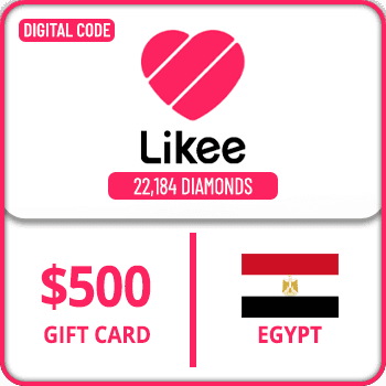 Likee Gift Card 22184 Diamonds $500 Egypt product image