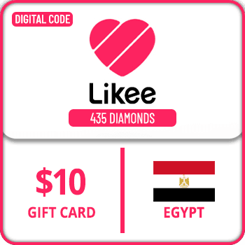 Likee Gift Card 435 Diamonds $10 Egypt product image