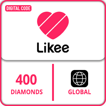 Likee Gift Card 400 Diamonds Global product image
