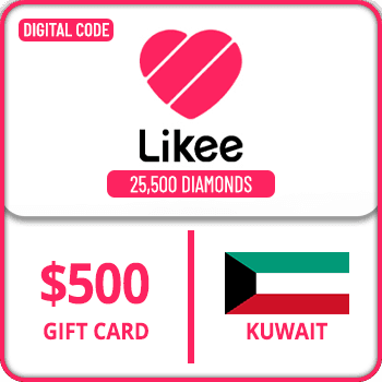 Likee Gift Card 25500 Diamonds $500 Kuwait product image