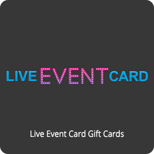 Live Event Card Gift Card