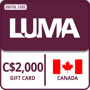 cLuma Gift Card 2000 CAD CANADA product image