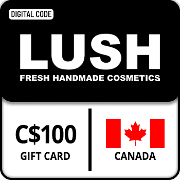 LUSH Gift Card 100 CAD CANADA product image