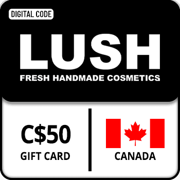 LUSH Gift Card 50 CAD CANADA product image