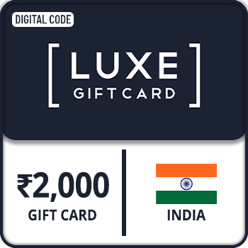 Luxe Gift Card 2000 INR INDIA product image