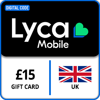 Lycamobile Gift Card £15 UK product image