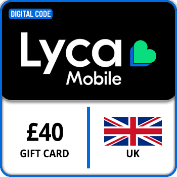 Lycamobile Gift Card £40 UK product image