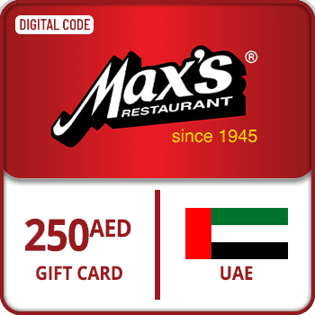 Max's Restaurant Gift Card 250 AED UAE product image