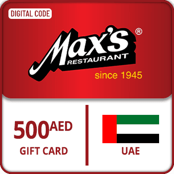 Max's Restaurant Gift Card 500 AED UAE product image