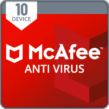 McAfee Gift Card 10 Device Global product image