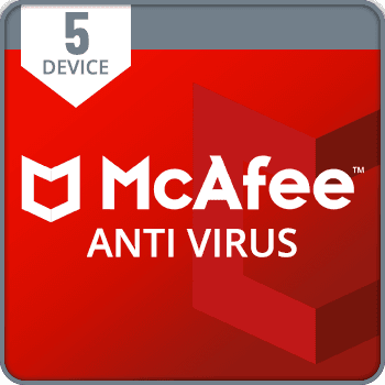 McAfee Gift Card 5 Device Global product image