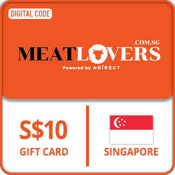 MeatLovers Gift Card 10 SGD SINGAPORE product image
