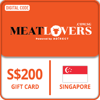MeatLovers Gift Card 200 SGD SINGAPORE product image