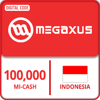 Megaxus Gift Card MI CASH 100000 Indonesia product image