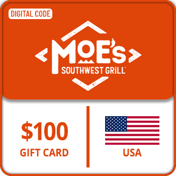 Moe's Southwest Grill Gift Card $100 USA product image