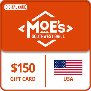 Moe's Southwest Grill Gift Card $150 USA product image
