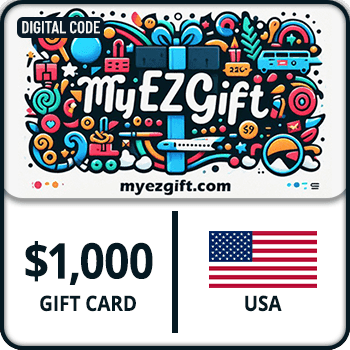 MyEZGift Gift Card $1000 USA product image