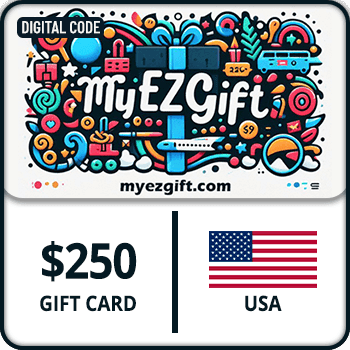 MyEZGift Gift Card $250 USA product image
