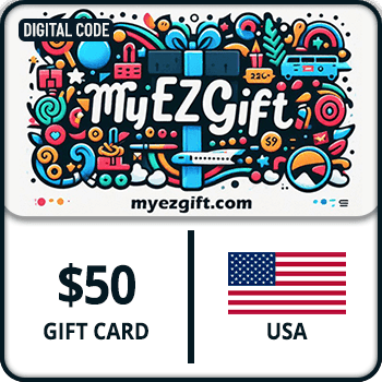 MyEZGift Gift Card $50 USA product image