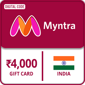 Myntra Gift Card ₹4000 India product image