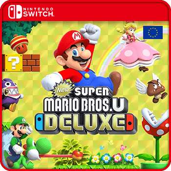 New Super Mario Bros. U Deluxe Switch Game Key Europe product image