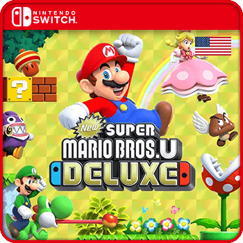 New Super Mario Bros. U Deluxe Switch Game Key USA product image