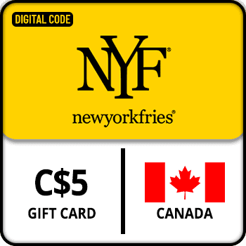 New York Fries Gift Card 5 CAD CANADA product image