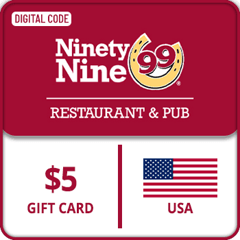 Ninety Nine Restaurant Gift Card $5 USA product image