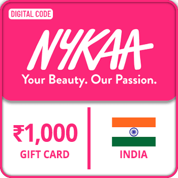 nykaa Gift Card 1000 INR INDIA product image