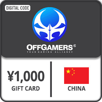OffGamers Gift Card 1000 CNY CHINA product image
