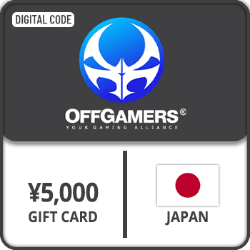 OffGamers Gift Card 5000 JPY JAPAN product image