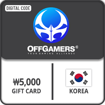 OffGamers Gift Card 5000 KRW KOREA product image