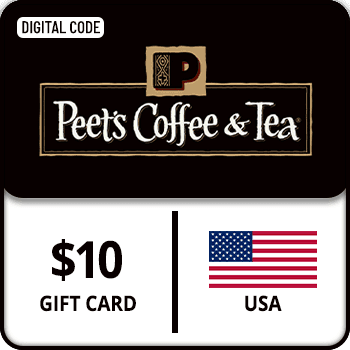 Peets Coffee & Tea Gift Card $10 USA product image