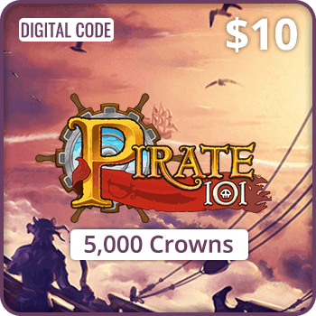 Pirate 101 Gift Card 5000 Crowns $10 Global product image