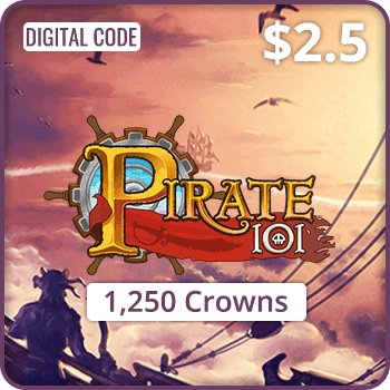 Pirate 101 Gift Card 1250 Crowns $2.5 Global product image