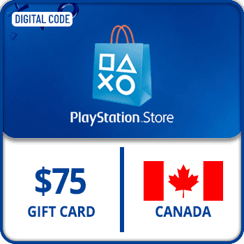 PlayStation Network Gift Card $75 (PSN) Canada product image