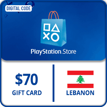 Playstation Network Gift Card $70 (PSN) Lebanon product image