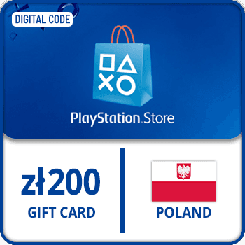 PlayStation Network Gift Card zł200 (PSN) Poland product image