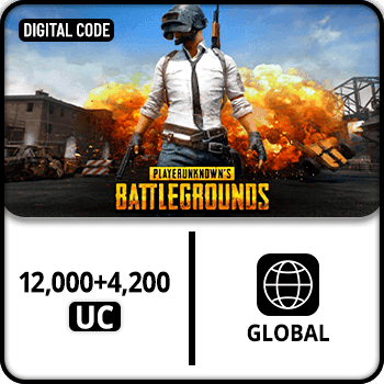PUBG Mobile 12000+4200 UC Global product image